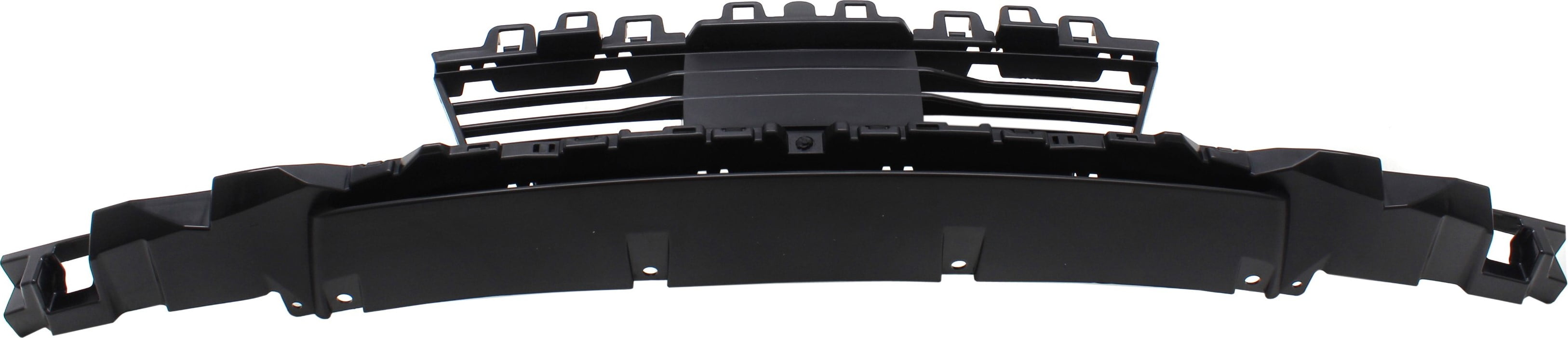 Bumper Grille Compatible With 2017-2019 BMW 330i xDrive 2017-2018 Front, Center Textured Black