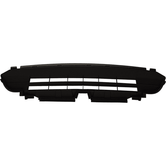 Bumper Grille Compatible With 2018-2021 Lexus NX300h NX300 Front, Lower Textured Dark Gray Shell and Insert