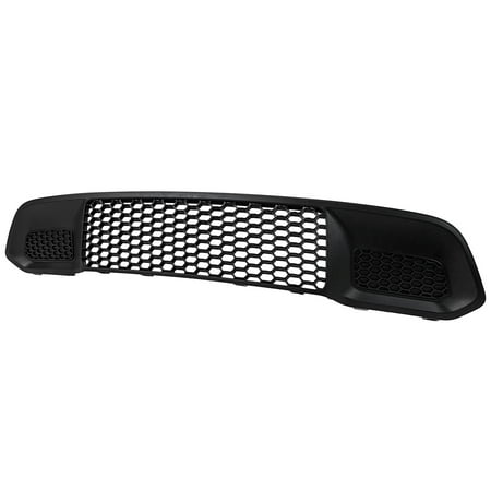 Bumper Grille Compatible with 2017-2021 Jeep Grand Cherokee Front, Lower Textured Black