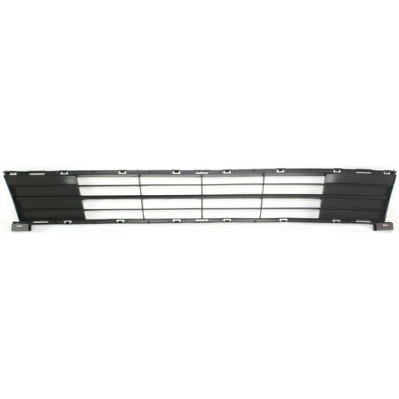 Bumper Grille For 2009-2013 Mazda 6 Center Textured Black Plastic