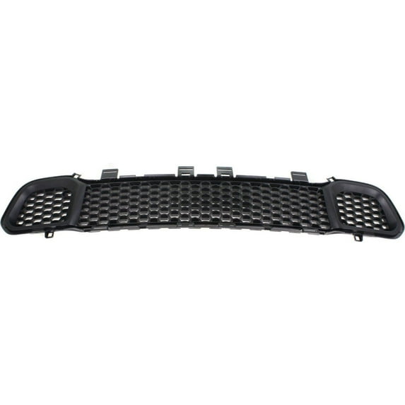 Bumper Grille For 2014-2018 Jeep Cherokee Textured Black Plastic Front CH1036126