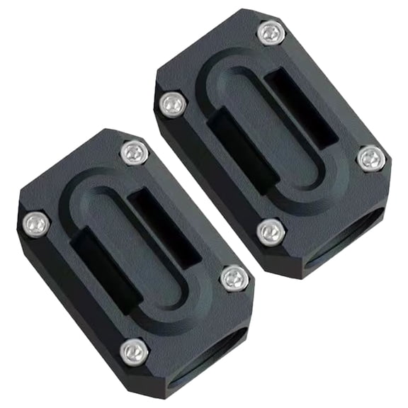 Bumper Guard Blocks,Universally Motorcycle Engine Guard Bumper Block Protections Decor for Most Model Motorbike