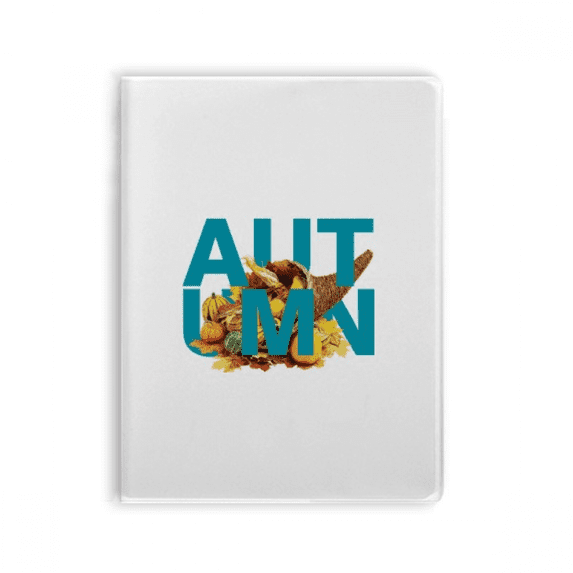 Bumper Harvest Fruits Vegetables Autumn Notebook Gum Cover Diary Soft Cover Journal