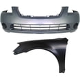 thumbnail image 1 of Bumper Kit For 2002-2004 Nissan Altima Front For Models With Fog Lights 2Pc, 1 of 4