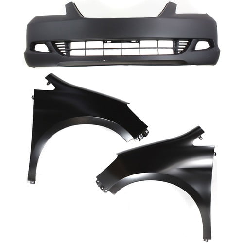 Bumper Kit For 2005-2007 Honda Odyssey Front For Models With Fog Lights 3Pc