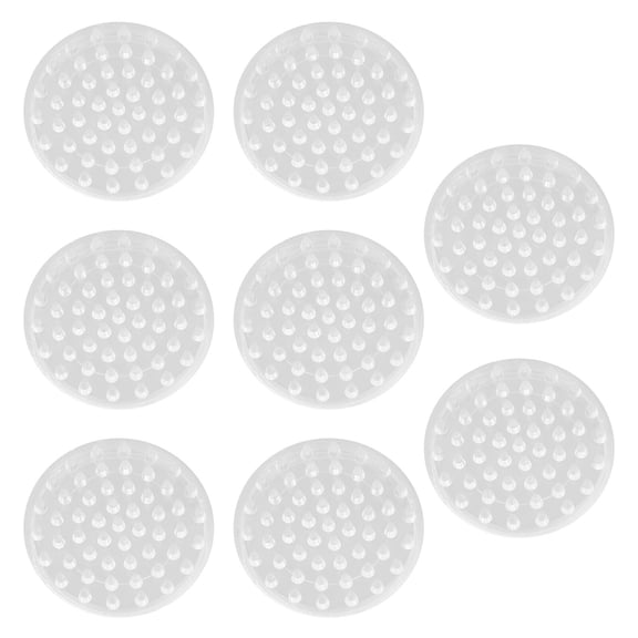 Bumper Protector Furniture Non-slip Floor Mat Area Rugs Furniture Pad Chair Plastic 3.7x3.7cm 10 Pcs