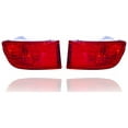 thumbnail image 1 of Bumper Reflector - Compatible/Replacement for '03-05 Toyota 4Runner - Rear On Bumper - Pair, Left Driver + Right Passenger Set - 8158060111, 8159060141 CAPA, 1 of 4