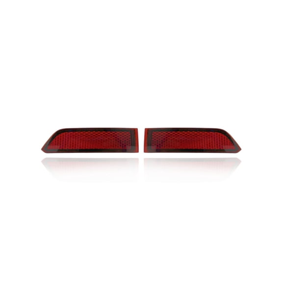 Bumper Reflector - Compatible/Replacement for '22-22 Volkswagen VW Tiguan - Rear, Inner - Pair, Left Driver + Right Passenger Set - 5NA945106B, 5NA945105B