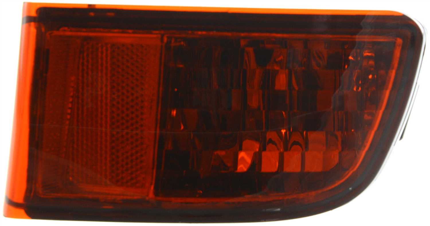 Bumper Reflector Compatible With 2003-2005 Toyota 4Runner Rear, Right Passenger