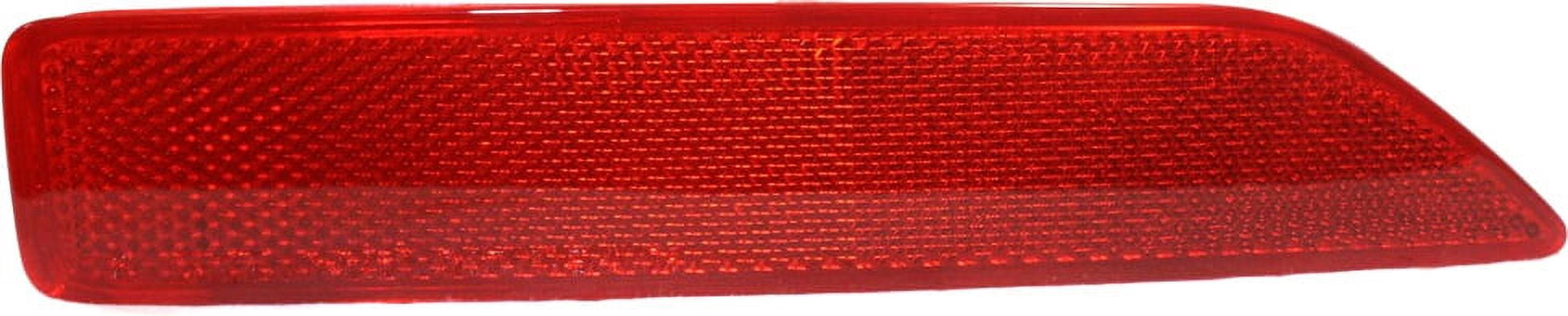Bumper Reflector Compatible With 2007-2009 Honda CR-V 2010-2015 Acura RDX Rear, Right Passenger