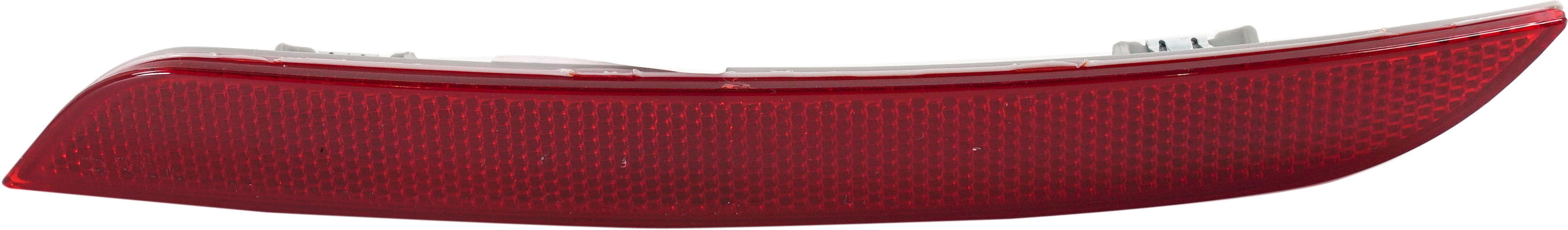 Bumper Reflector Compatible With 2011-2013 BMW 528i 2012-2013 xDrive Rear, Right Passenger