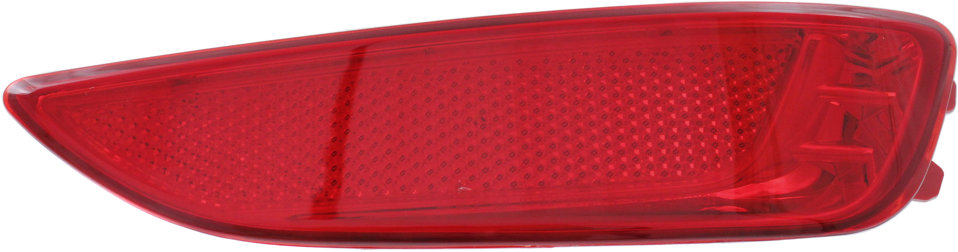 Bumper Reflector Compatible With 2012-2017 Hyundai Accent Rear, Right Passenger CAPA Certified