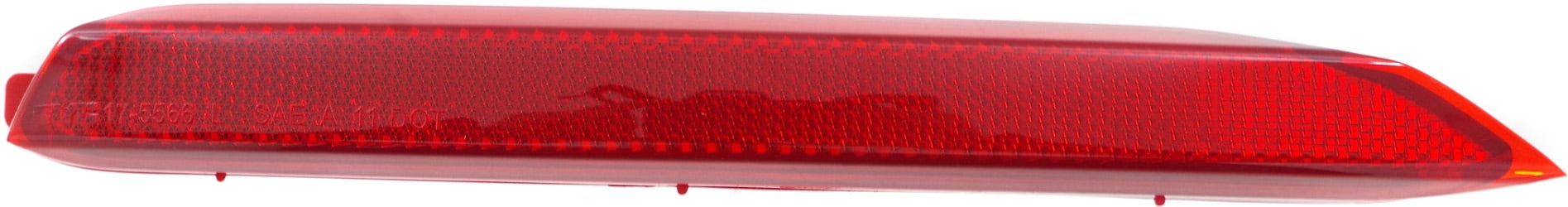 Bumper Reflector Compatible With 2016-2018 Kia Sorento Rear, Left Driver