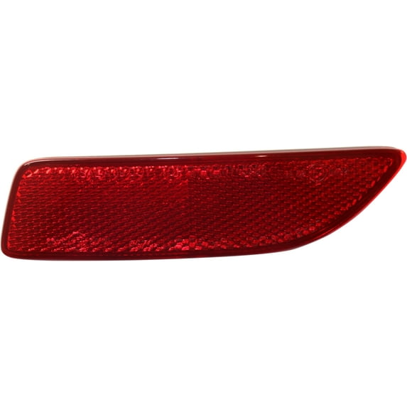 Bumper Reflector Compatible with 2011-2013 Toyota Corolla Rear, Driver Side North America Built Vehicle North American made models only
