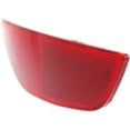 thumbnail image 1 of Bumper Reflector Compatible with 2011-2019 Ford Fiesta Rear, Right Passenger, 1 of 5