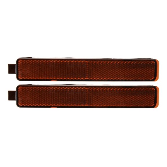 Bumper Reflector Set of 2 Rear Left and Right