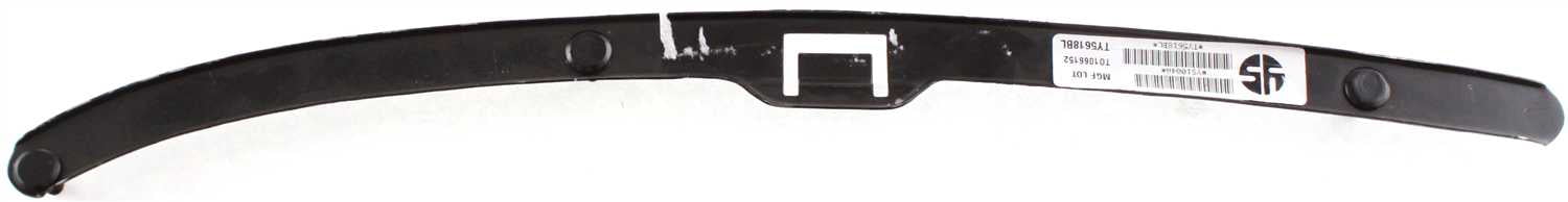 Bumper Retainer Compatible With 2001-2004 Toyota Tacoma Front, Left Driver