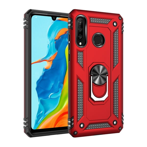 Bumper Shell Case Cover for P30/Lite Shockproof Housing Scratchproof Cover with Kickstand