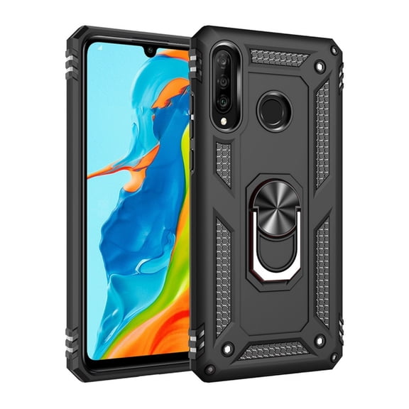 Bumper Shell Case Cover for P30/Lite Shockproof Housing Scratchproof Cover with Kickstand