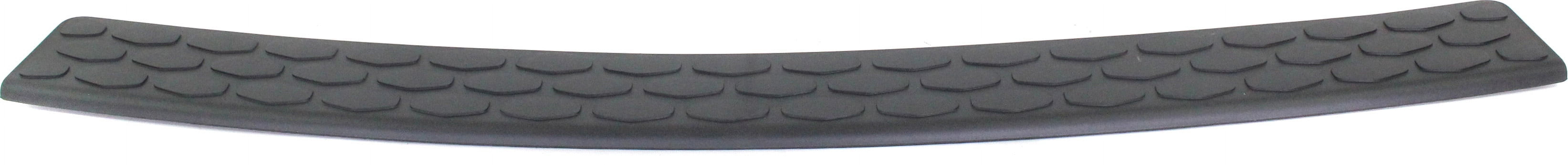 Bumper Step Pad Compatible With 2003-2008 Honda Pilot Center Textured Black