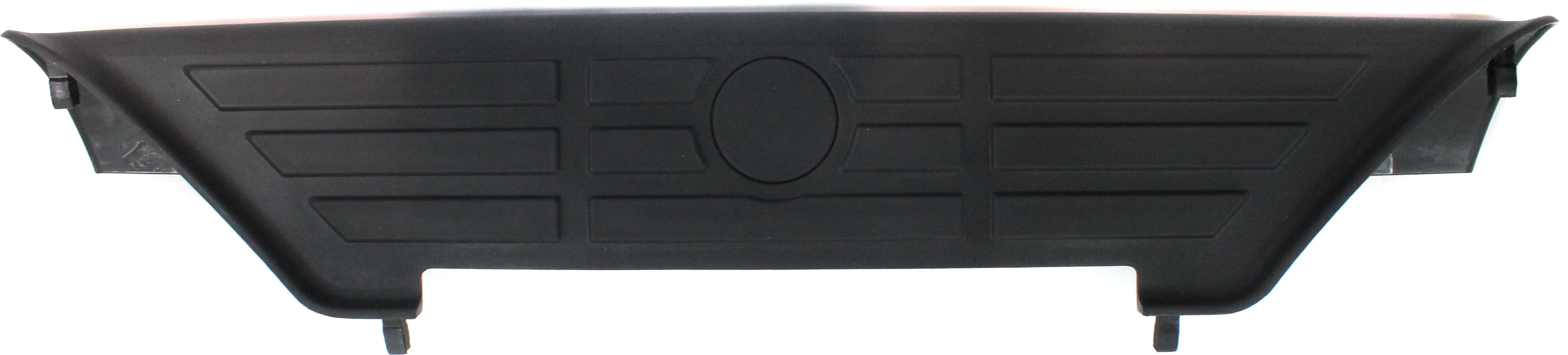Bumper Step Pad Compatible With 2004-2015 Nissan Titan Center Textured Black
