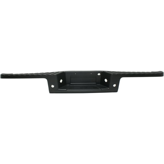 Bumper Step Pad Compatible With 2009-2014 Ford F-150 Rear Black