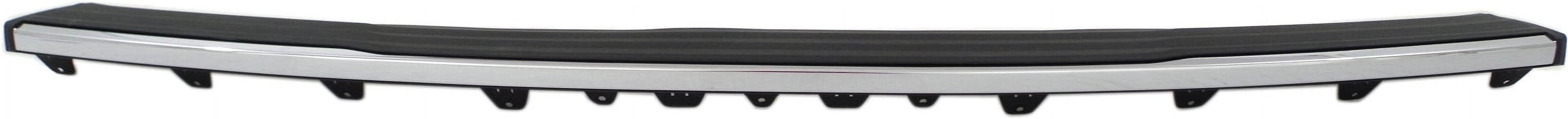 Bumper Step Pad Compatible With 2015-2020 Chevrolet Tahoe GMC Yukon XL Center Chrome