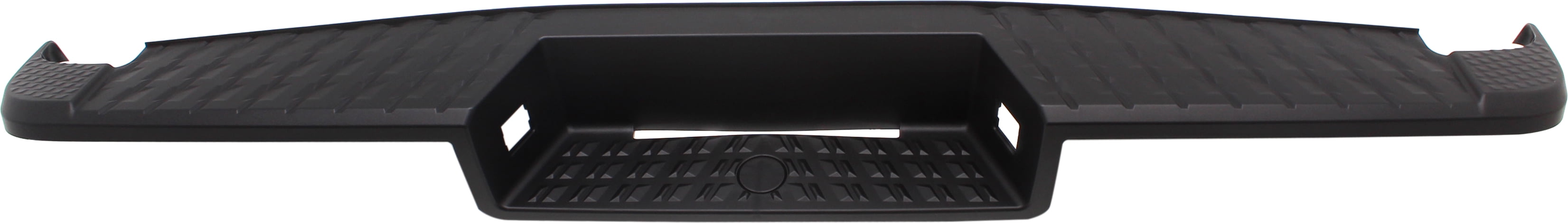 Bumper Step Pad Compatible With 2017-2019 Nissan Titan 2016-2019 XD Center Black