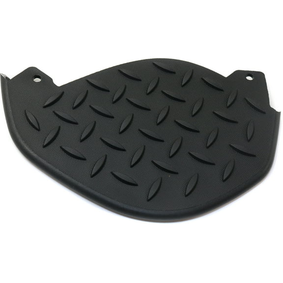 Bumper Step Pad Compatible with 2015-2019 GMC Sierra 2500 HD 2014-2018 Chevrolet Silverado 1500 Left Driver Black