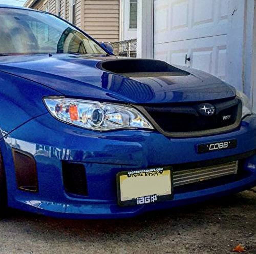 Bumper Tow Hook License Plate Mount Bracket For SUBARU Impreza 2008