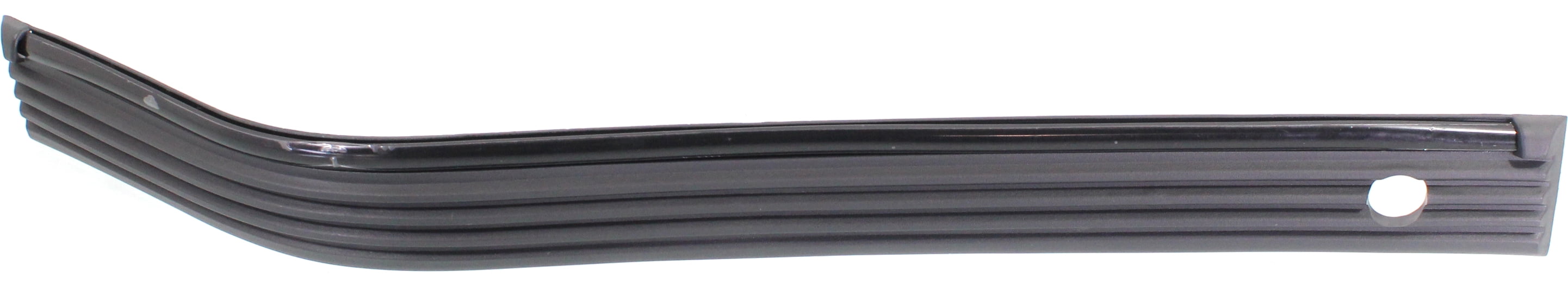 Bumper Trim Compatible With 1988-1998 Chevrolet C1500 1988-2000 C2500 Front, Right Passenger Black