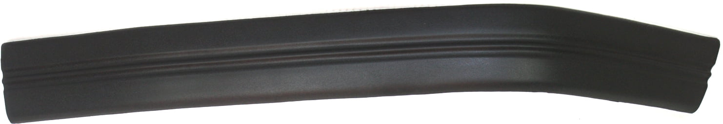 Bumper Trim Compatible With 1993-1996 Ford F-250 1997 HD Front, Left Driver Black