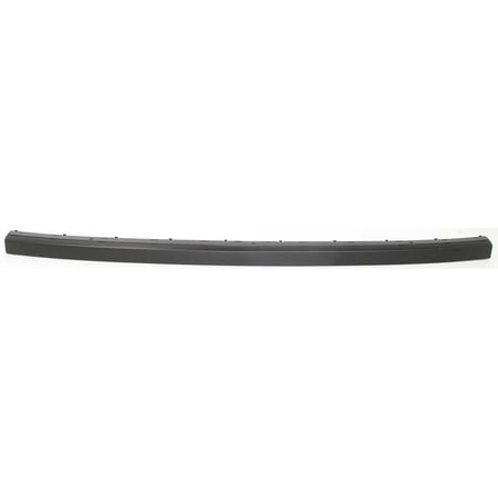 Bumper Trim Compatible With 1995-2001 BMW 750iL 1995, 1997-2001 740i Rear, Center Black