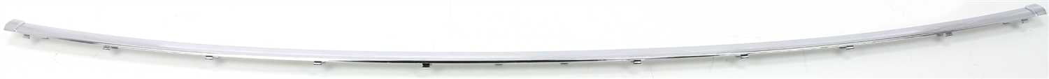 Bumper Trim Compatible With 1995-2001 BMW 750iL 1995, 1997-2001 740i Rear, Center Chrome