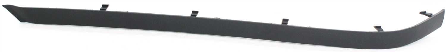 Bumper Trim Compatible With 1997-2000 BMW 528i 540i Rear, Left Driver Side, Outer Textured