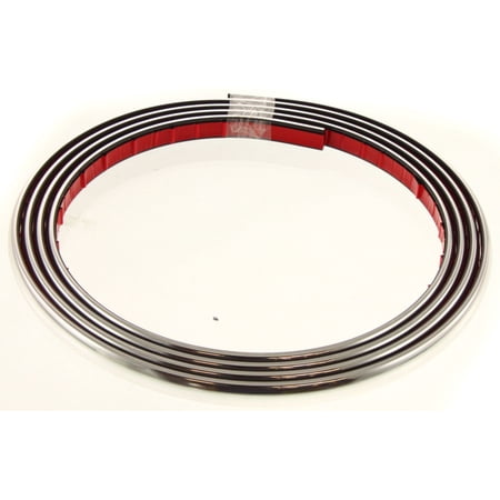Bumper Trim Compatible With 1998-1999 Ford Crown Victoria Rear Chrome