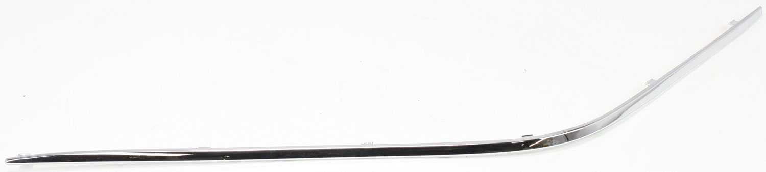 Bumper Trim Compatible With 2000-2002 Mercedes Benz E320 E430 Front, Left Driver Chrome