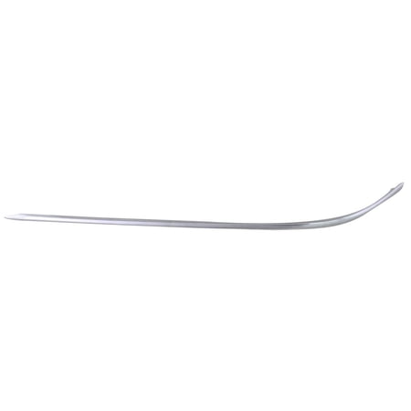 Bumper Trim Compatible With 2002-2004 Mercedes Benz C32 AMG Front, Left Driver Side, Outer Chrome