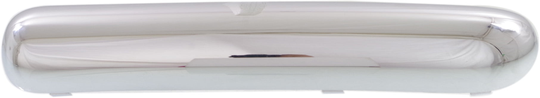 Bumper Trim Compatible With 2002-2004 Mini Cooper Front, Left Driver Side, Outer Chrome