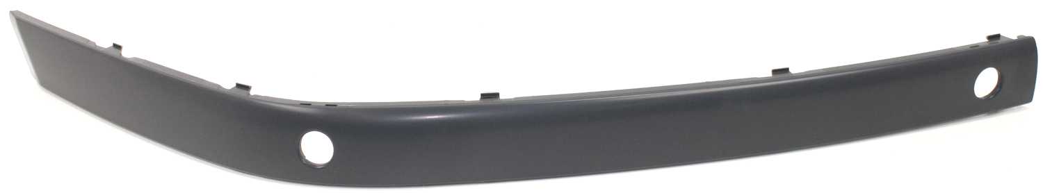 Bumper Trim Compatible With 2002-2005 BMW 745i 2004-2005 760i Front, Right Passenger Side, Outer Primed
