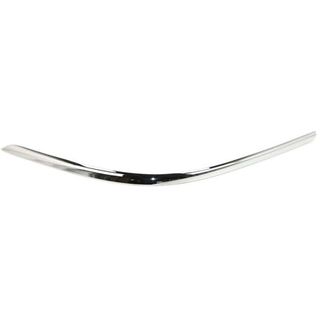 Bumper Trim Compatible With 2003-2011 Lincoln Town Car Front, Left Driver Chrome