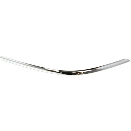 Bumper Trim Compatible With 2003-2011 Lincoln Town Car Front, Right Passenger Chrome