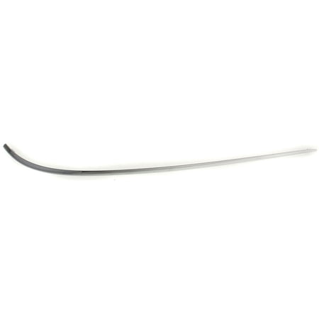 Bumper Trim Compatible With 2004-2009 Mercedes Benz E320 2006-2009 E350 Rear, Right Passenger Side, Outer Chrome