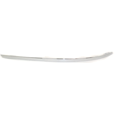Bumper Trim Compatible With 2005-2007 Ford Five Hundred Front, Right Passenger Chrome