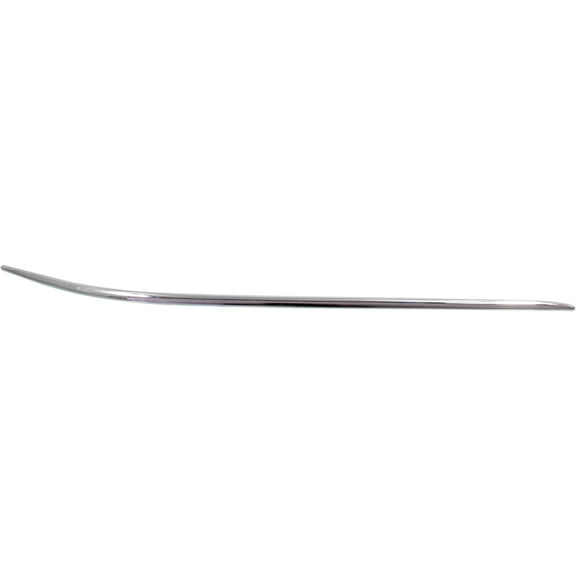 Bumper Trim Compatible With 2005 Mercedes Benz C55 AMG 2003-2005 CLK320 Front, Right Passenger Side, Outer Chrome