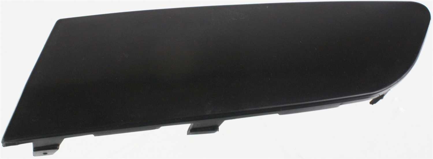 Bumper Trim Compatible With 2006-2009 Volkswagen Rabbit GTI Front, Left Driver Black