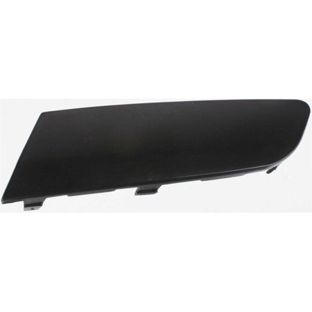 Bumper Trim Compatible With 2006-2009 Volkswagen Rabbit GTI Front, Left Driver Black