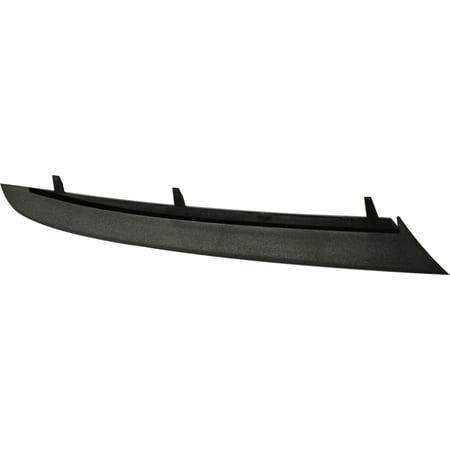 Bumper Trim Compatible With 2006 BMW 330xi 330i Front, Left Driver Side, Outer Black