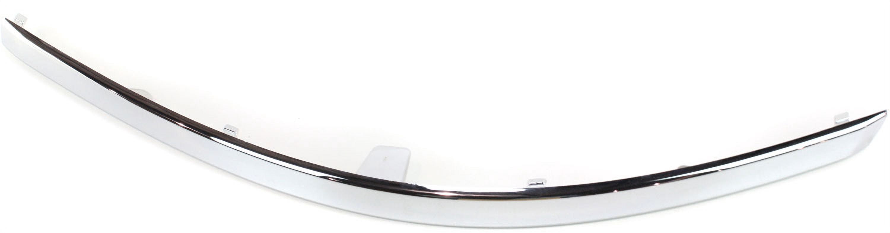 Bumper Trim Compatible With 2008-2010 Chrysler Town and Country Front, Left Driver Chrome