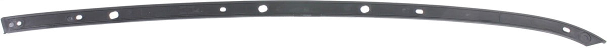 Bumper Trim Compatible With 2010-2015 Chevrolet Camaro Front, Left Driver Black